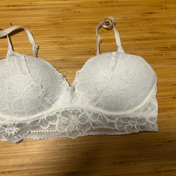 La SENZA White Floral Lace Bra - Picture 1 of 1